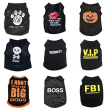 Load image into Gallery viewer, Pet Dog Clothes for Dog Pet Costume Clothes For Small Dogs Cat Vest T Shirts Chihuahua Cool Puppy Clothing For Kitty 40
