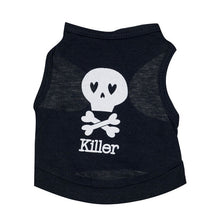 Load image into Gallery viewer, Pet Dog Clothes for Dog Pet Costume Clothes For Small Dogs Cat Vest T Shirts Chihuahua Cool Puppy Clothing For Kitty 40
