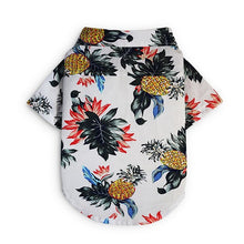 Load image into Gallery viewer, HOT SALE Dog Shirts Clothes Summer Beach Clothes Vest Pet Clothing Floral T-Shirt Hawaiian For Small Large Dog Chihuahua
