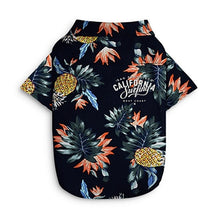 Load image into Gallery viewer, HOT SALE Dog Shirts Clothes Summer Beach Clothes Vest Pet Clothing Floral T-Shirt Hawaiian For Small Large Dog Chihuahua
