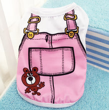 Load image into Gallery viewer, Cat T-shirt puppy dog soft dog clothes cute pet dog clothes summer shirt casual vest pet accessories

