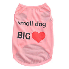Load image into Gallery viewer, Pet Cat Dog Mesh Dresses Apparel Dog Heart Vest Pet Clothes Puppy Tops Coat Clothes Summer T-shirt XS-L
