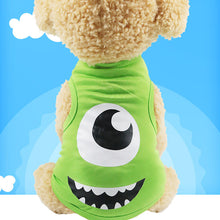Load image into Gallery viewer, T-shirt Soft Puppy Dogs Clothes Cute Pet Dog Clothes Cartoon Clothing Summer Shirt Casual Vests for Small Pet Supplies
