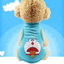 Load image into Gallery viewer, T-shirt Soft Puppy Dogs Clothes Cute Pet Dog Clothes Cartoon Clothing Summer Shirt Casual Vests for Small Pet Supplies
