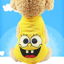 Load image into Gallery viewer, T-shirt Soft Puppy Dogs Clothes Cute Pet Dog Clothes Cartoon Clothing Summer Shirt Casual Vests for Small Pet Supplies
