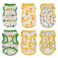 Load image into Gallery viewer, Vest Small Pet Shirt Cat Dog Clothes Soft Cotton Dogs T Shirt Pet Puppy Summer Apparel Clothes Dog Coat
